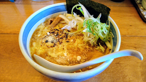 「【限定】味噌らーめん+チーズ」@中華そば しんの助の写真