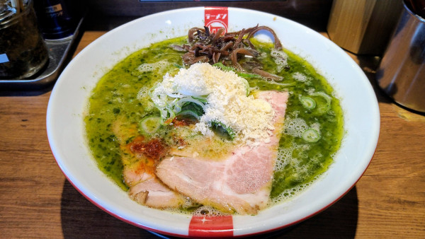 「翠王(味濃い･超こってり･ニンニク多い)」@ラーメン凪 豚王 渋谷店の写真