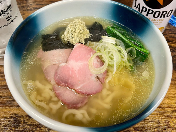 「塩らぁ麺 ピロ麺変更」@麺処 有彩の写真