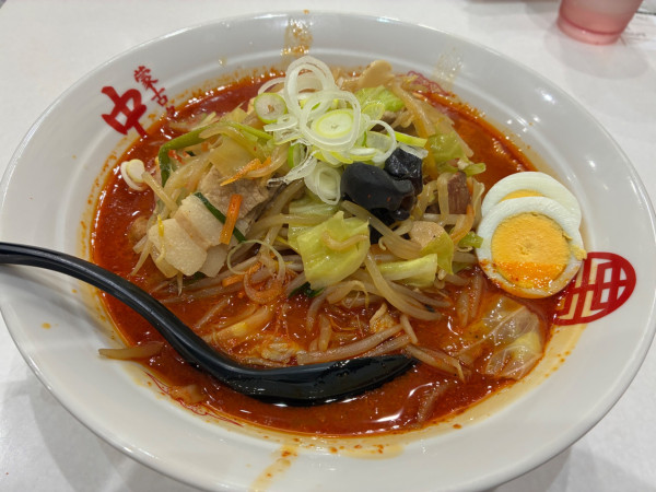 「北極野菜9辛（大盛）」@蒙古タンメン 中本 渋谷店の写真