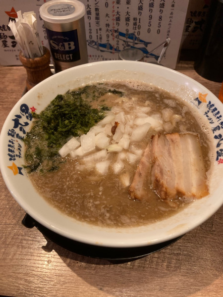 「煮干しラーメン（９５０円）」@濃厚煮干しラーメン 麺屋 弐星 六甲道店の写真