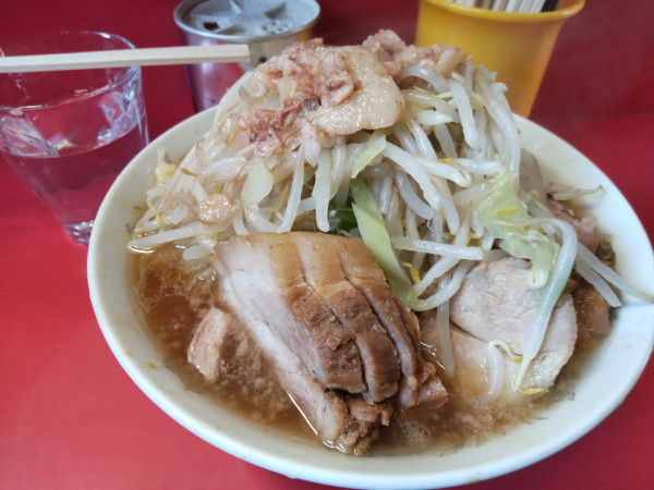 「ぶたラーメン」@ラーメン二郎 三田本店の写真