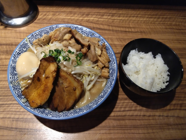 「ホルモンラーメン(並)」@ラーメン燈郎の写真