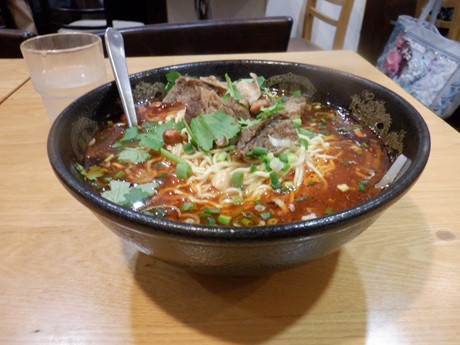 「重慶牛肉麺」@川湘小厨の写真