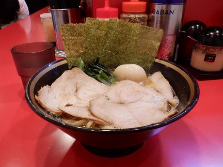 「味玉ラーメン　並」@横濱家系ラーメン 川島家の写真