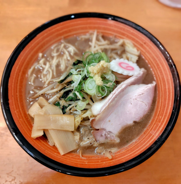 「味噌煮干ラーメン 1000円」@青森煮干 和渦製麺の写真