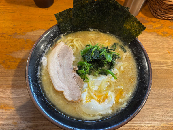「塩溶き卵ラーメン」@ラーメン 大山家の写真