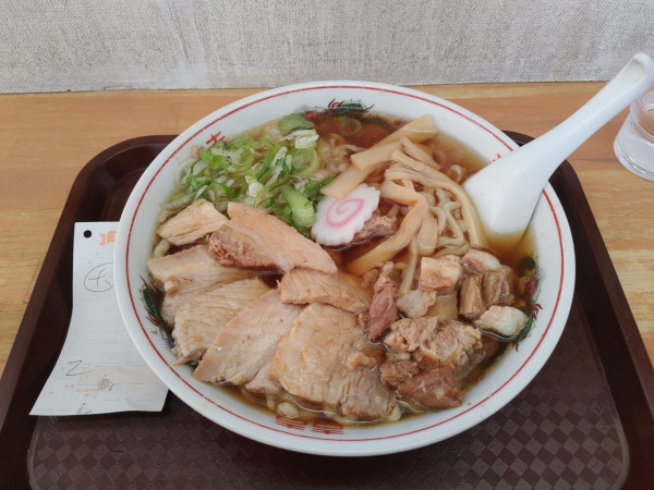 「らーめん大盛　700円」@喜多方ラーメン 天高盛の写真