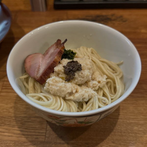 「帆立ペースト会え玉」@麺処 青野の写真