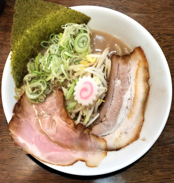 「和だし塩とんこつ 970円」@麺屋 極豚の写真