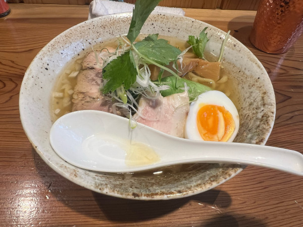 「特製　魚介中華そば　1300円」@魚介中華そば まおちゃんラーメンの写真