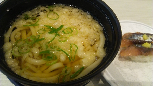 「かけうどん 242円」@はま寿司 鹿浜店の写真