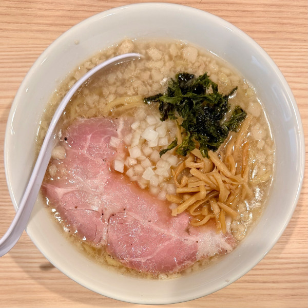 「背脂中華そば」@中華そば かけ橋の写真