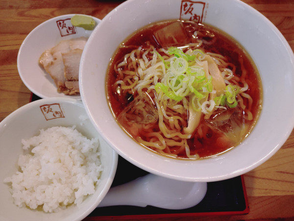 「和風冷やしラーメン　９９０円」@喜多方ラーメン坂内 新宿パークタワー店の写真