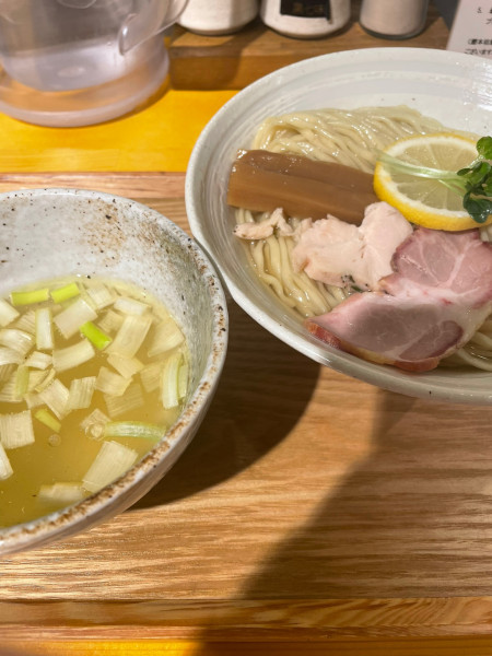 「昆布水つけ麺 塩」@BABA NOODLE HOUSEの写真