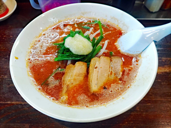 「うま辛麺 900円」@らーめん神の写真