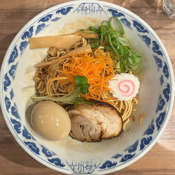 「九州油そば」@九州らーめん亀王 十三駅前店の写真