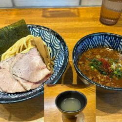 【限定】海老味噌つけ麺1350円