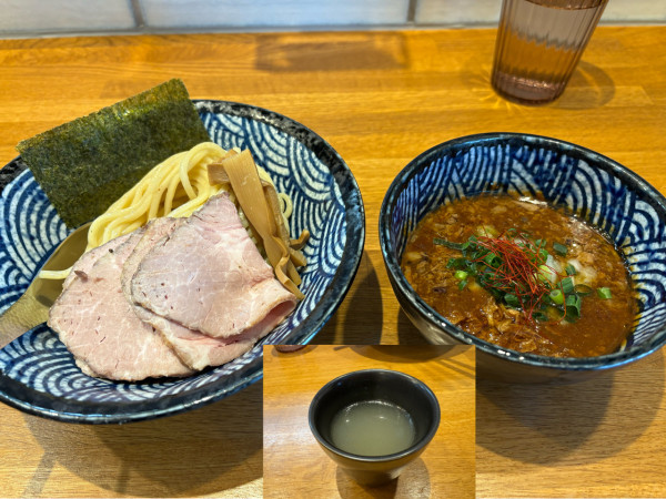 「【限定】海老味噌つけ麺1350円」@麺や 結の写真