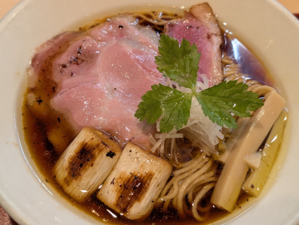 「紀州鴨そば」@燃えよ麺助の写真