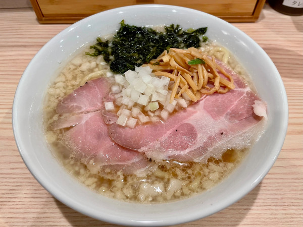 「☆背脂中華そば☆」@中華そば かけ橋の写真