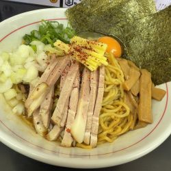 油そば大＋焼き餃子