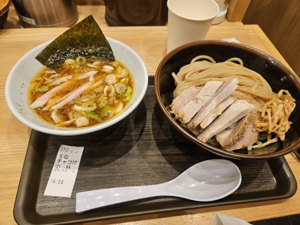 「創業つけめん 小盛」@舎鈴 横浜ポルタ店の写真