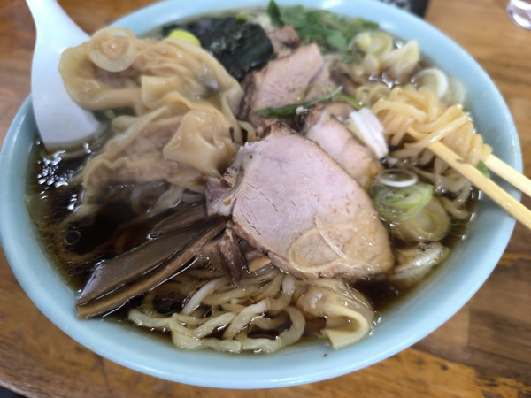 「チャーシューワンタンメン(1,600)」@大西の写真