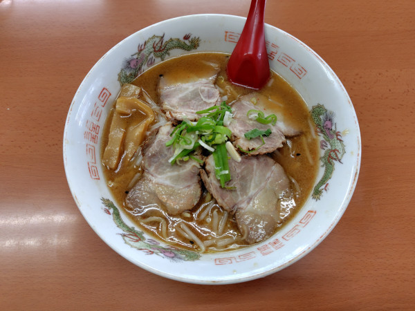 「焼ブタみそラーメン840円」@中華料理 湖山の写真