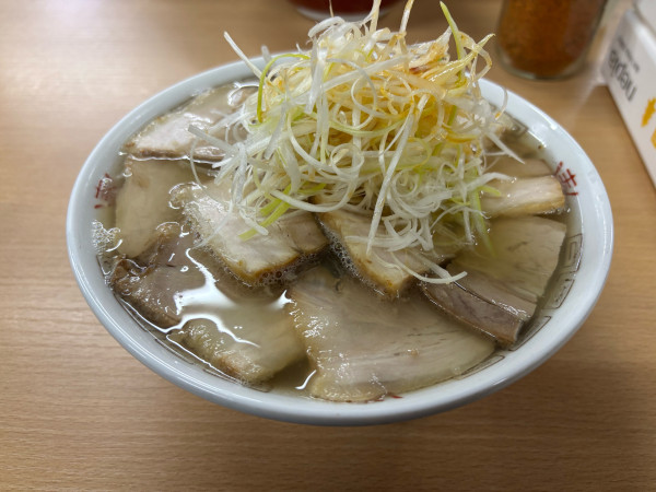 「ネギチャーシュー」@坂内食堂 喜多方本店の写真