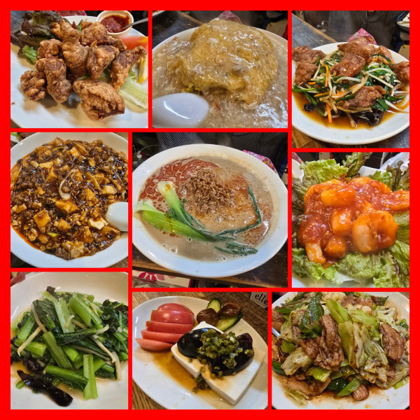 「【貸切コース】担々麺 麻婆豆腐 エビチリ 他」@レバニラ定食 kei楽の写真