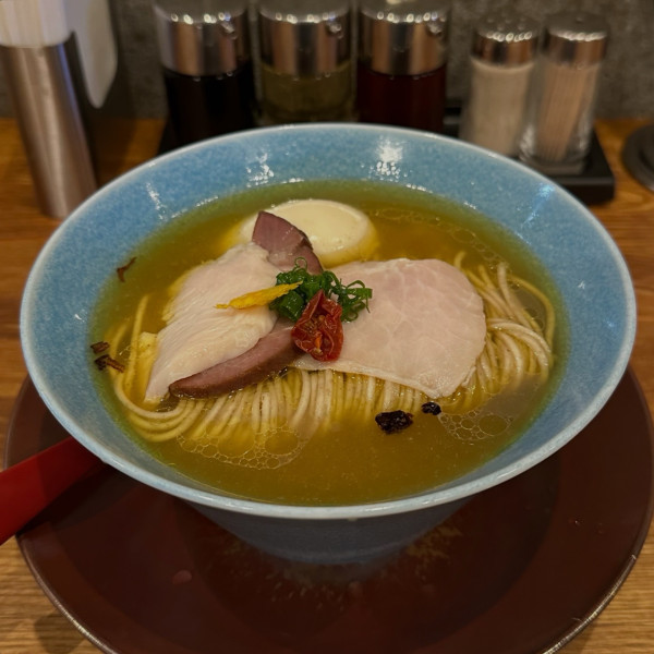 「贅沢蟹そば」@麺処 青野の写真