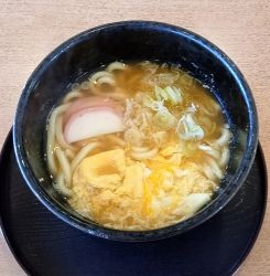 「玉子とじうどん」@出雲そば 花びしの写真