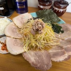 ネギチャーシューメン＋半ライス