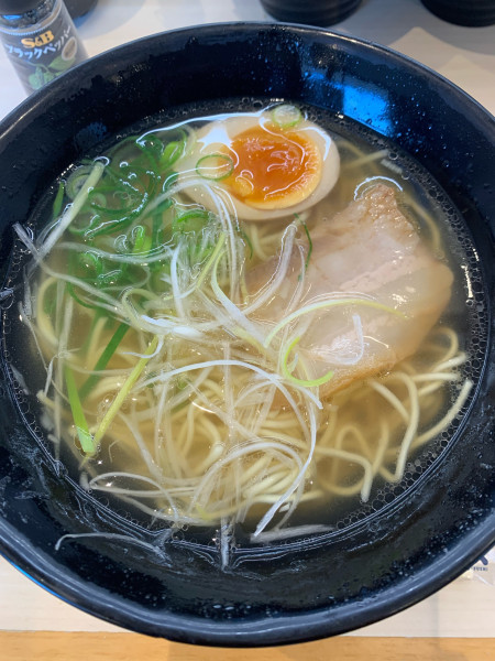 「厳選素材の貝節塩ラーメン」@はま寿司 松戸新田駅北店の写真