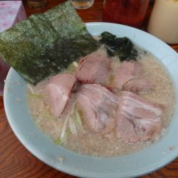 ネギチャーシュー960円 中盛110円