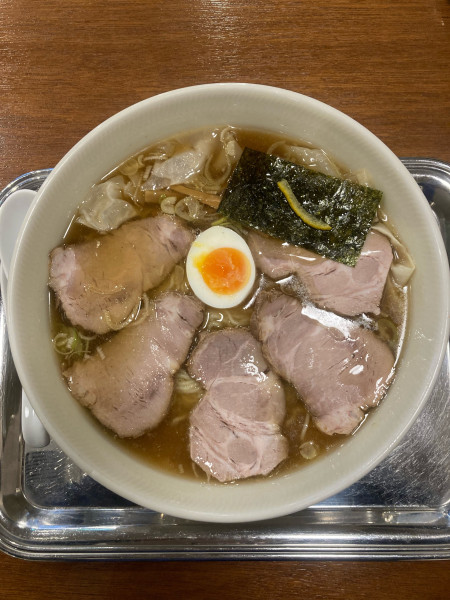 「チャーシューワンタン麺1550円」@昭島 大勝軒の写真