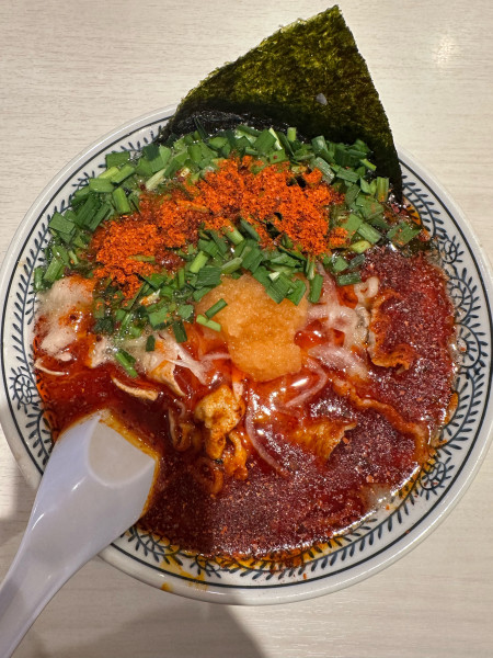 「辛肉そば　3辛」@丸源ラーメン 土浦店の写真