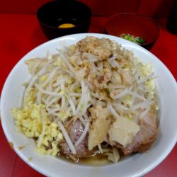 小汁なし900円全部 生卵100円ネギ100円