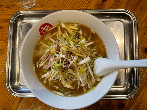 「【限定】ねぎそば￥1,200」@中華そば まるきの写真