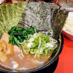 【限定】魚介ラーメン＋海苔･ライス食べ放題･上海苔