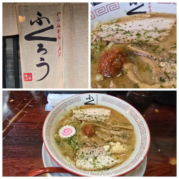 「からみそ（辛さ2・ニンニク3）」@からみそラーメン ふくろうの写真