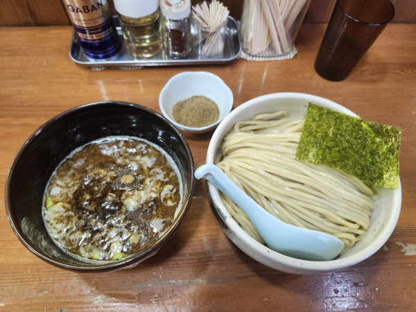 「つけそば大盛+魚粉」@麺匠 ヒムロクの写真