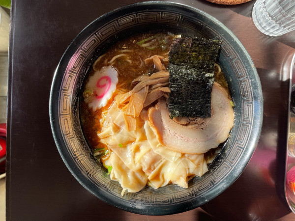 「ワンタン麺￥1,000」@石神井公園 中華 大勝軒の写真