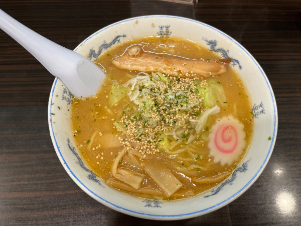 「味噌ラーメン＋大盛り」@そば道楽 酒田泉店の写真