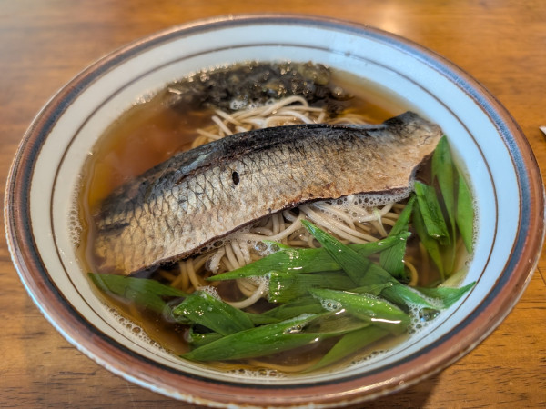 「にしんそば（1,300円）」@十割そば 神坐の写真