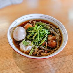 飛騨なめこの醤油そば【期間·数量限定】