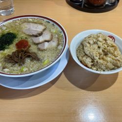 山形辛味噌ラーメン+特製肉飯