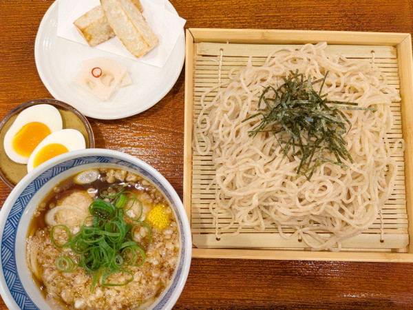 「つけたぬき（ぽんぽこ）＋塩たまご」@しののめヌードルの写真