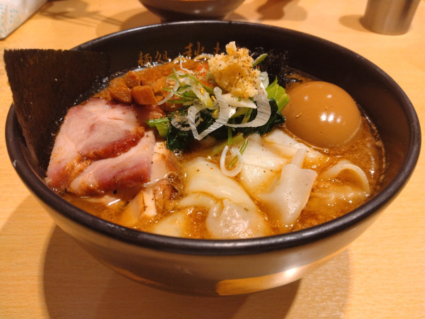 「特製味噌らーめん（熟成縮れ麺）」@麺処 秋もとの写真